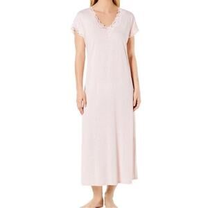 Charter Club Soft Modal Nightgown Size Small in Potpourri Lace Trim